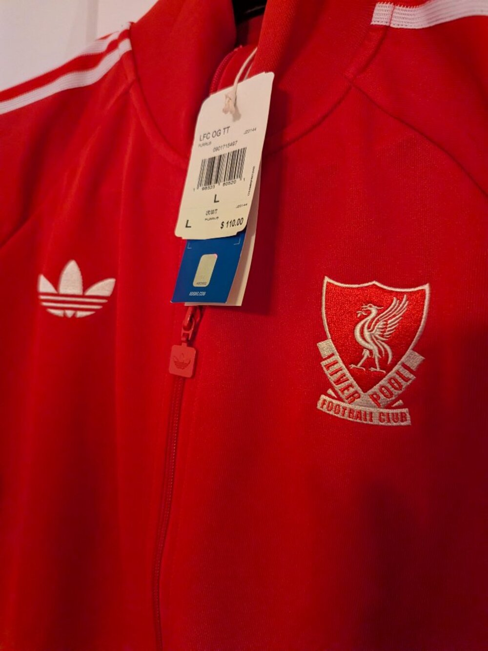 Adidas Liverpool Jacket - Picture 6 of 7